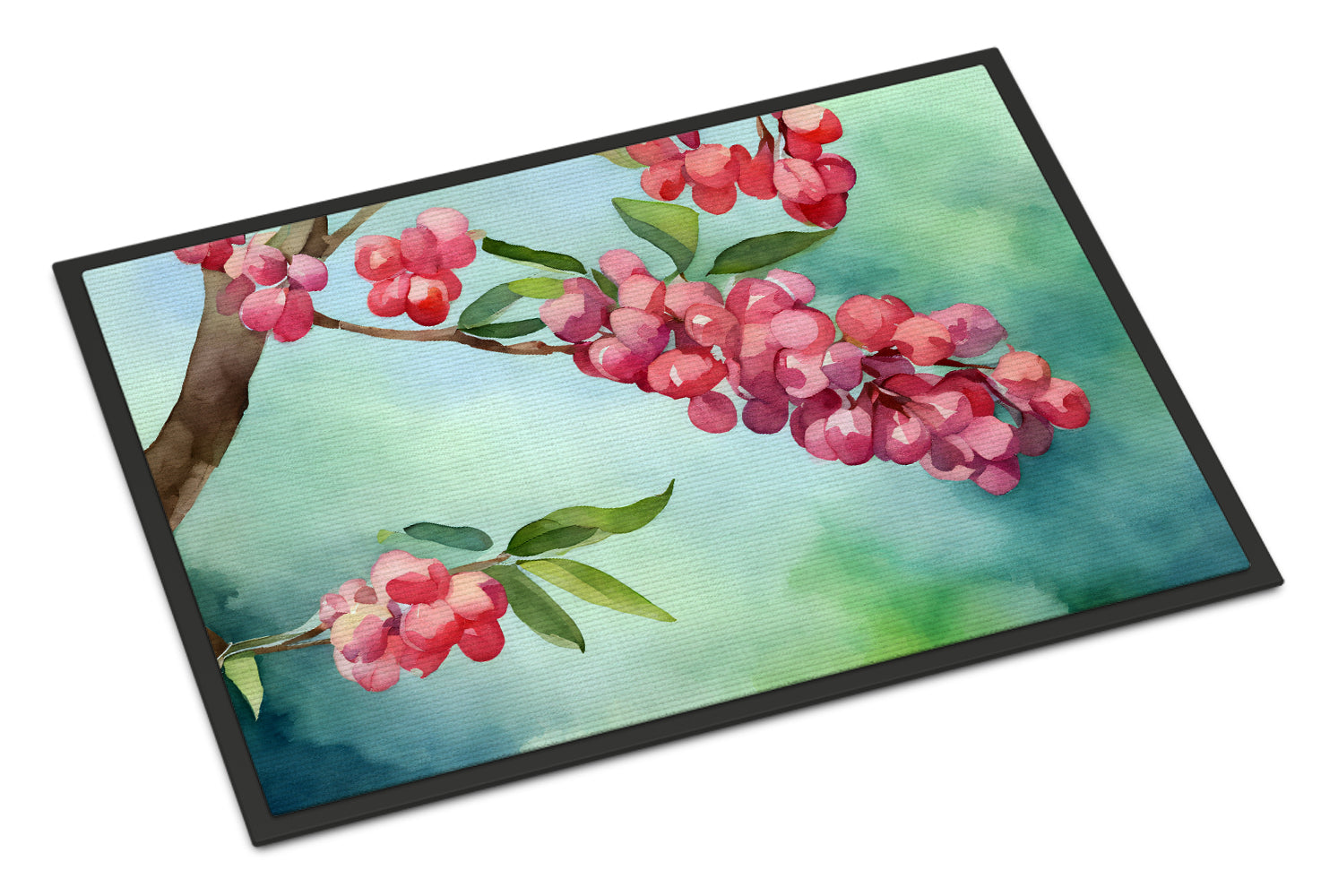 Buy this Pennsylvania Mountain Laurels in Watercolor Indoor or Outdoor Mat 24x36