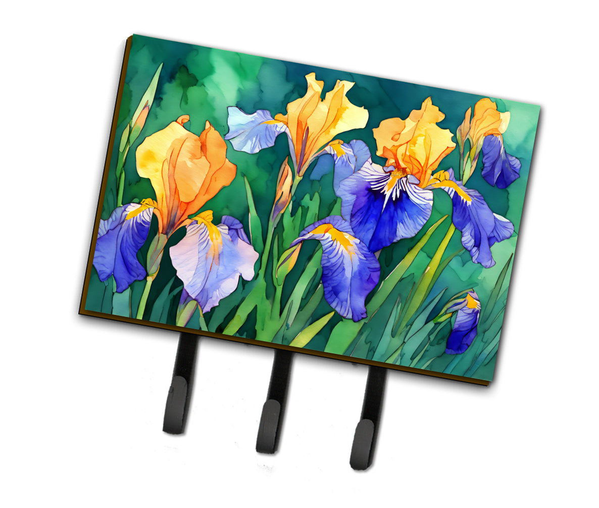 Buy this Tennessee Iris in Watercolor Leash or Key Holder