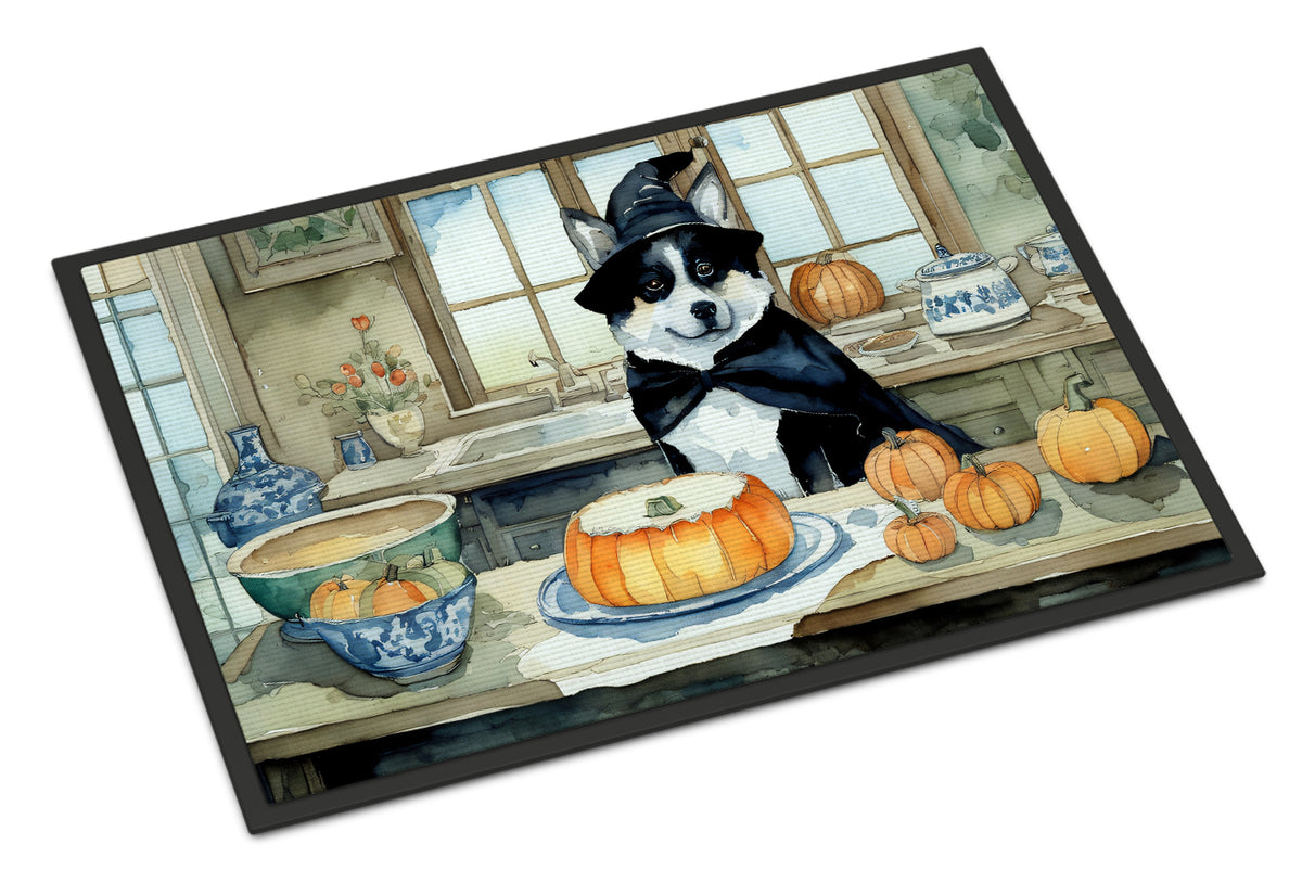 Buy this Akita Fall Kitchen Pumpkins Indoor or Outdoor Mat 24x36