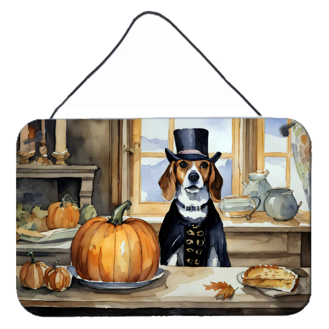 Buy this Beagle Fall Kitchen Pumpkins Wall or Door Hanging Prints