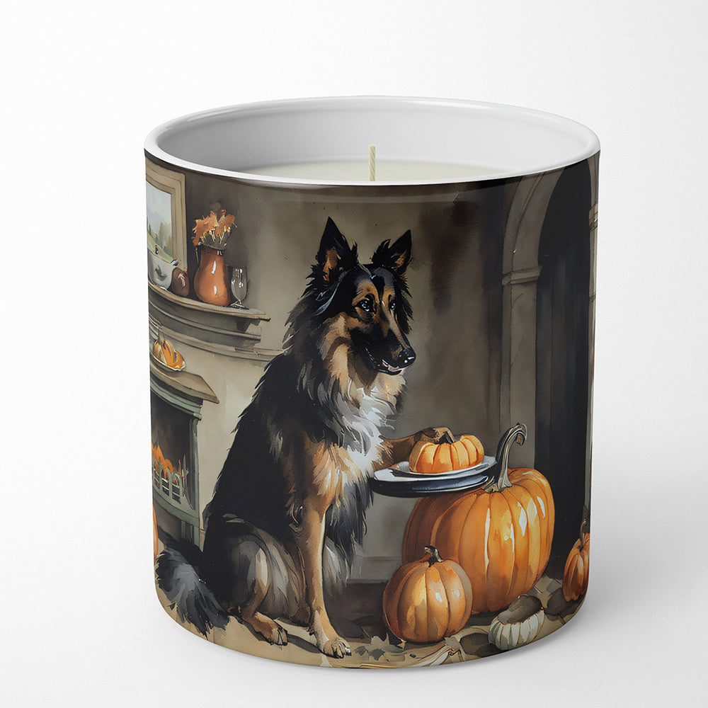 Buy this Belgian Tervuren Fall Kitchen Pumpkins Decorative Soy Candle