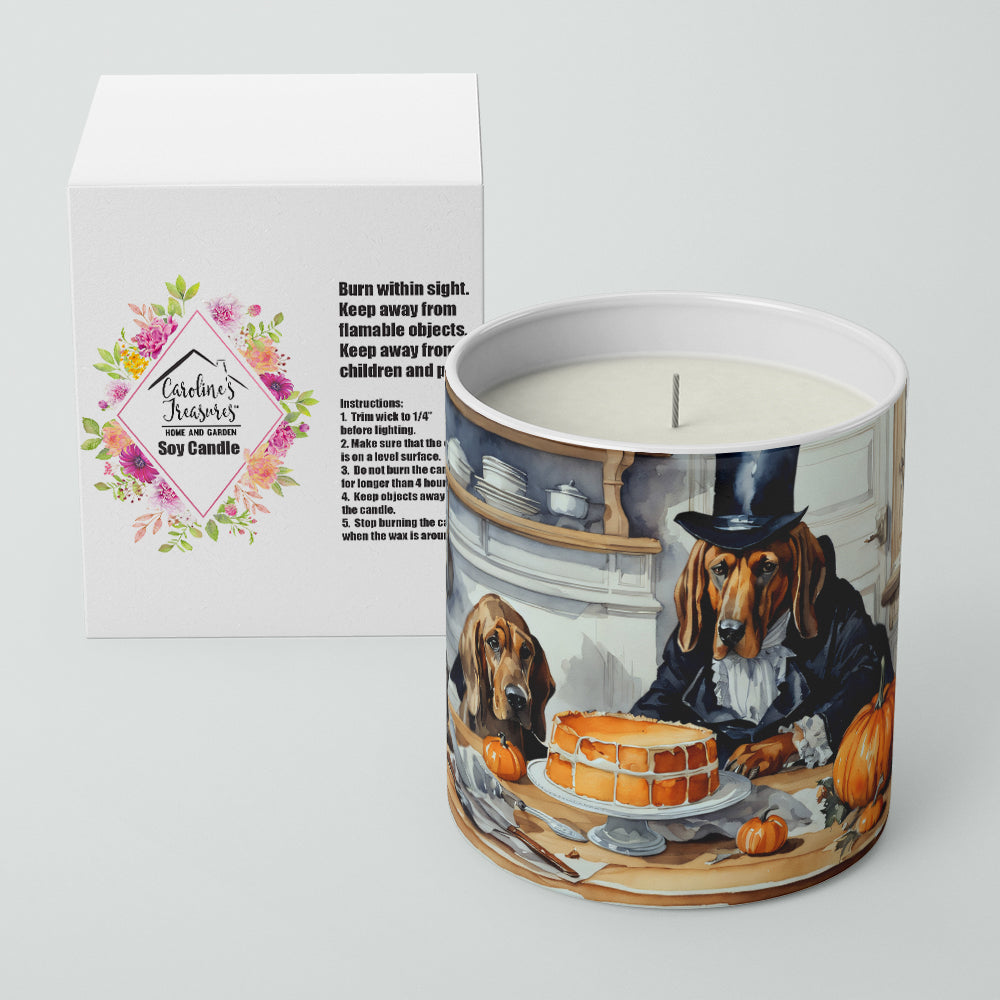 Bloodhound Fall Kitchen Pumpkins Decorative Soy Candle