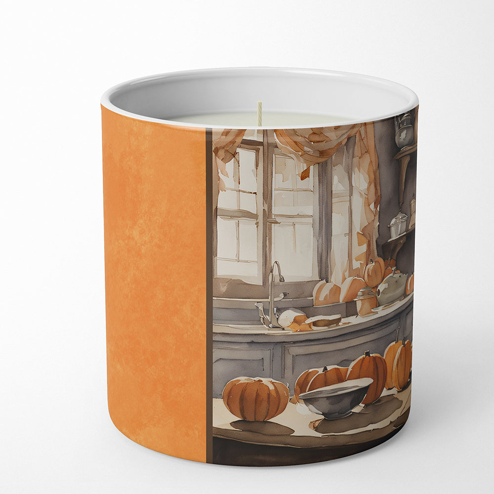 Buy this Boxer Fall Kitchen Pumpkins Decorative Soy Candle