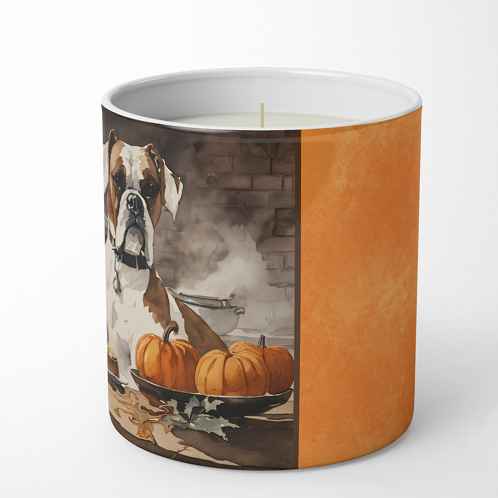 Boxer Fall Kitchen Pumpkins Decorative Soy Candle