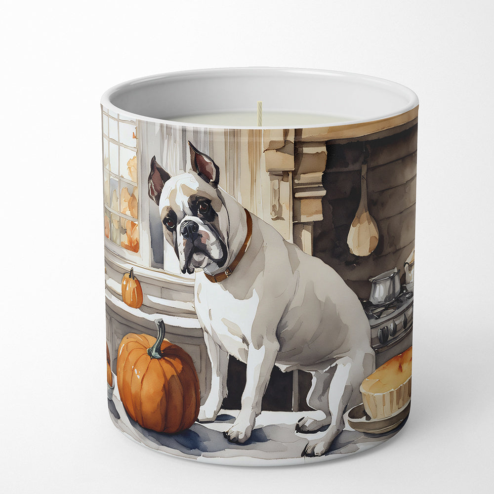 Buy this Boxer Fall Kitchen Pumpkins Decorative Soy Candle