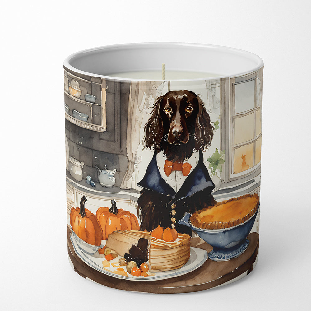 Buy this Boykin Spaniel Fall Kitchen Pumpkins Decorative Soy Candle
