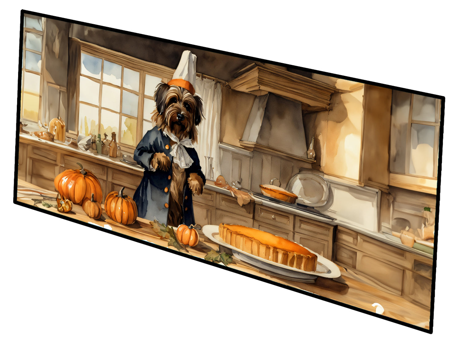 Buy this Briard Fall Kitchen Pumpkins Runner Mat 28x58