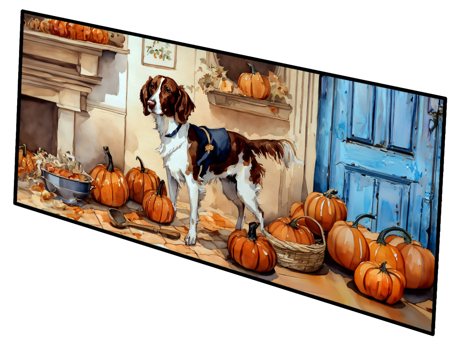 Buy this Brittany Fall Kitchen Pumpkins Runner Mat 28x58