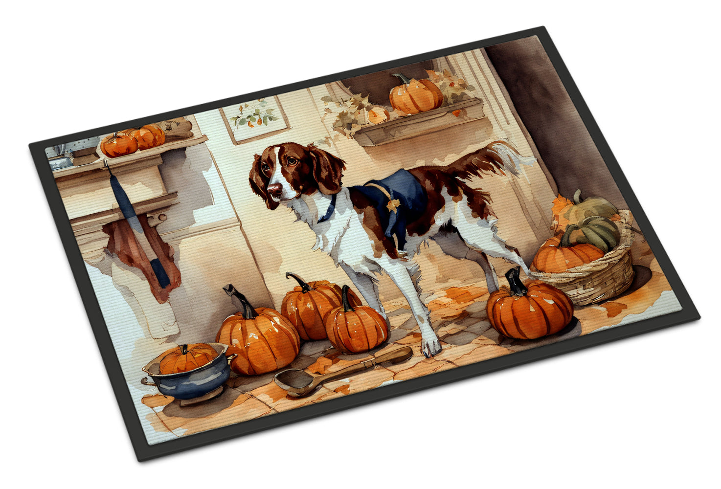 Buy this Brittany Fall Kitchen Pumpkins Doormat 18x27