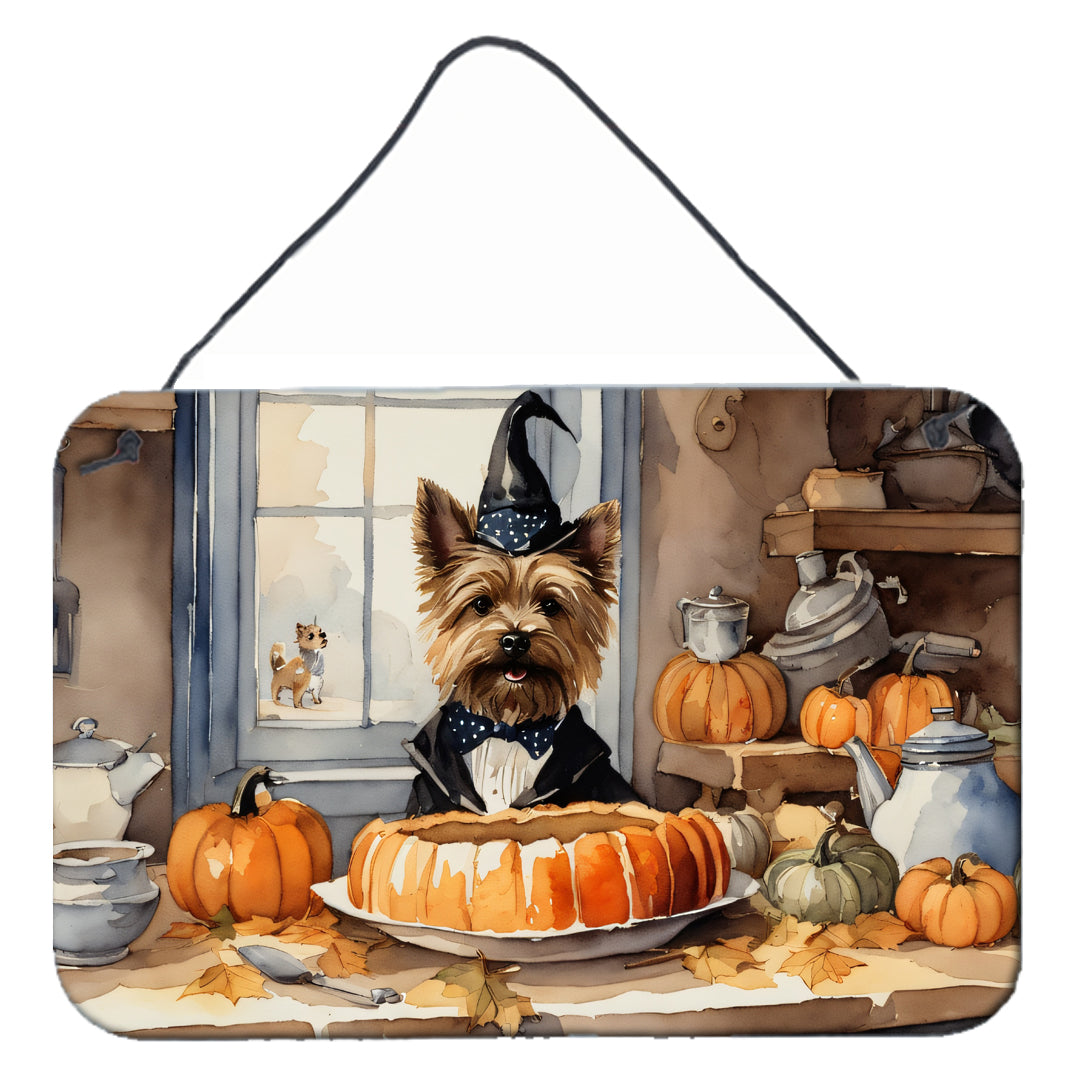 Buy this Cairn Terrier Fall Kitchen Pumpkins Wall or Door Hanging Prints