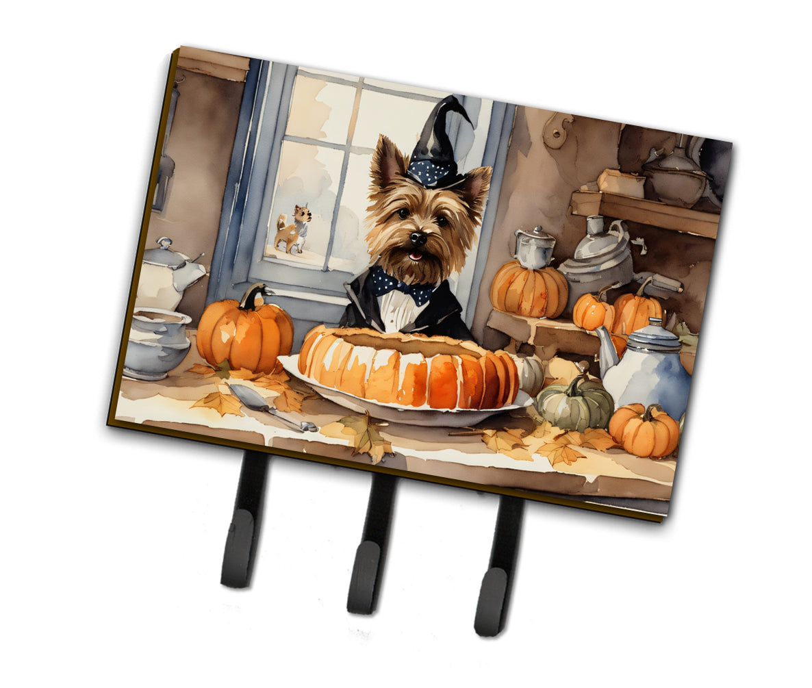 Buy this Cairn Terrier Fall Kitchen Pumpkins Leash or Key Holder