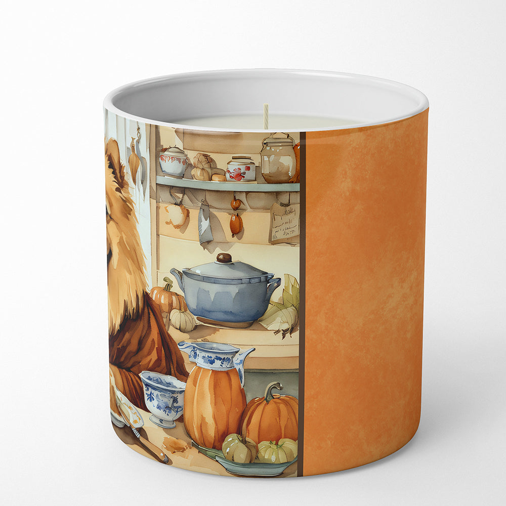 Chow Chow Fall Kitchen Pumpkins Decorative Soy Candle