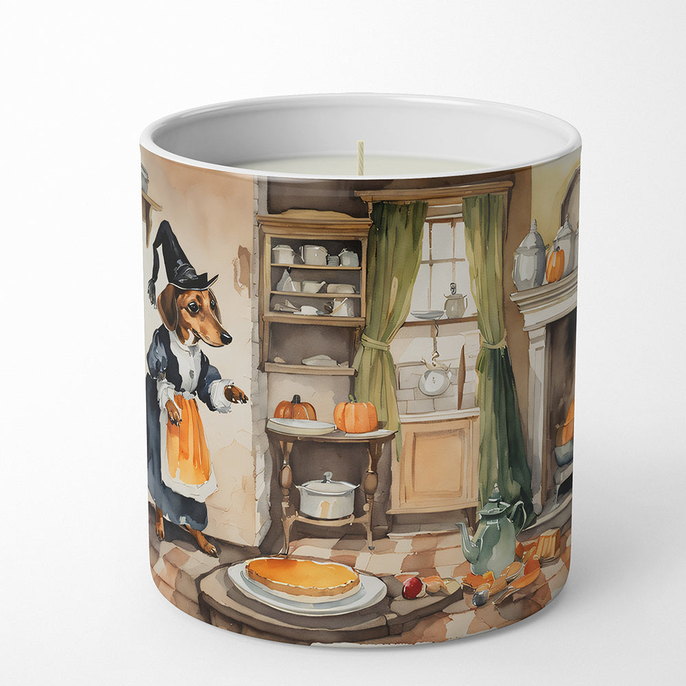 Buy this Dachshund Fall Kitchen Pumpkins Decorative Soy Candle