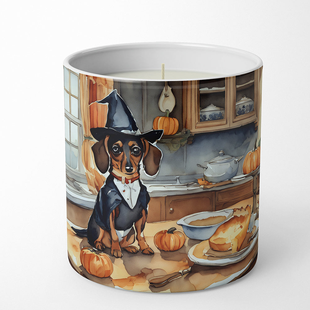 Buy this Dachshund Fall Kitchen Pumpkins Decorative Soy Candle