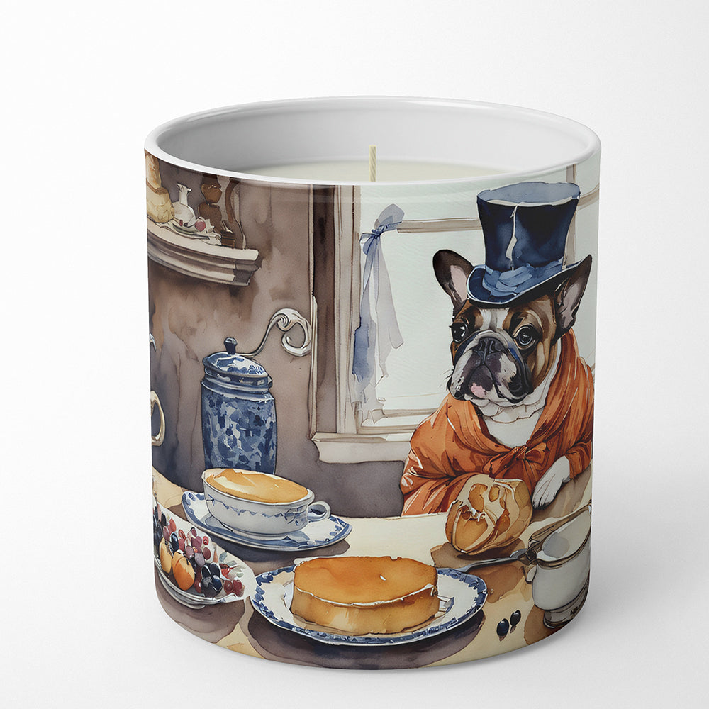 Buy this French Bulldog Fall Kitchen Pumpkins Decorative Soy Candle