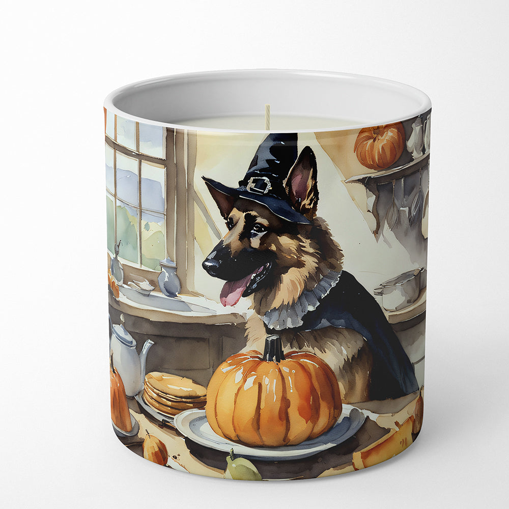 Buy this German Shepherd Fall Kitchen Pumpkins Decorative Soy Candle