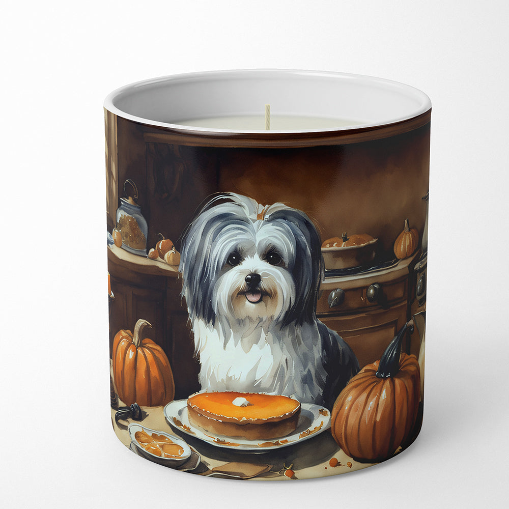 Buy this Havanese Fall Kitchen Pumpkins Decorative Soy Candle