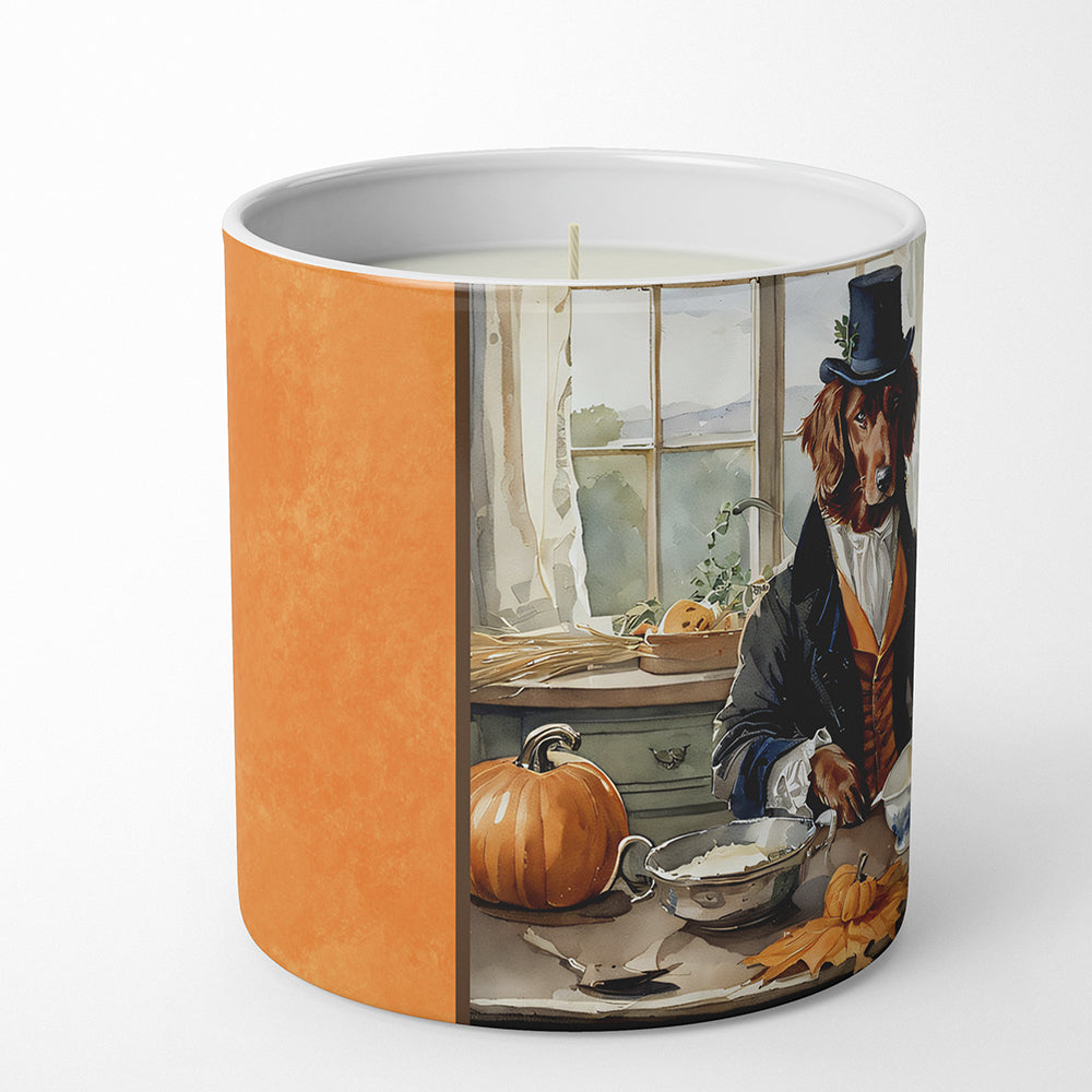 Buy this Irish Setter Fall Kitchen Pumpkins Decorative Soy Candle