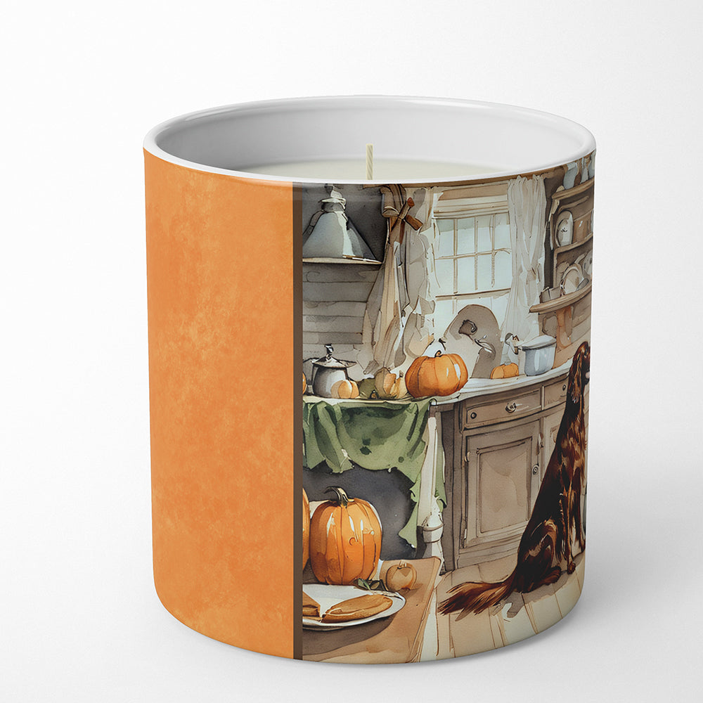 Buy this Irish Setter Fall Kitchen Pumpkins Decorative Soy Candle