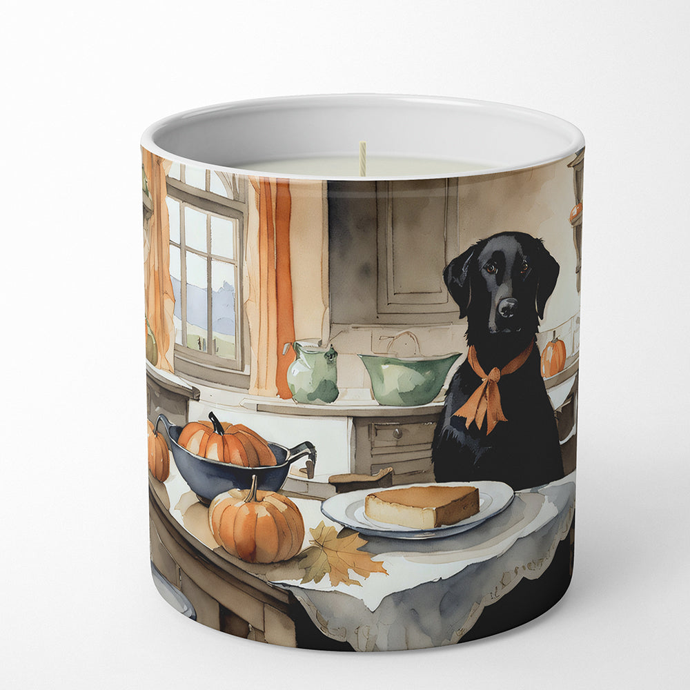 Buy this Black Lab Fall Kitchen Pumpkins Decorative Soy Candle