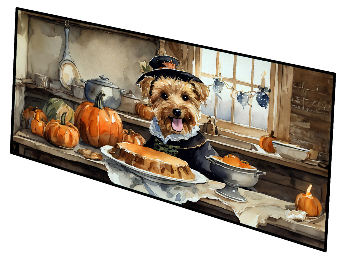 Buy this Lakeland Terrier Fall Kitchen Pumpkins Runner Mat 28x58