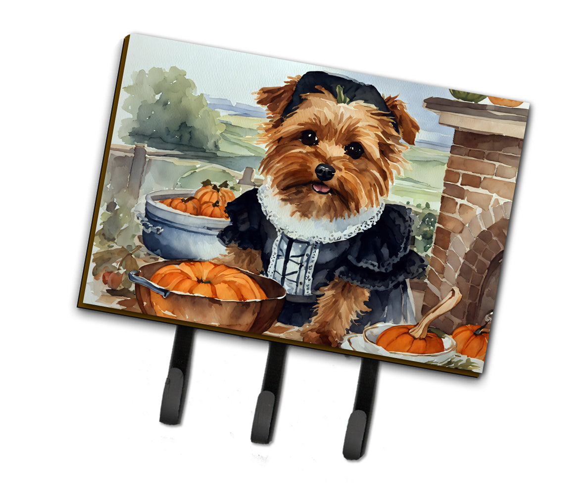 Buy this Norfolk Terrier Fall Kitchen Pumpkins Leash or Key Holder