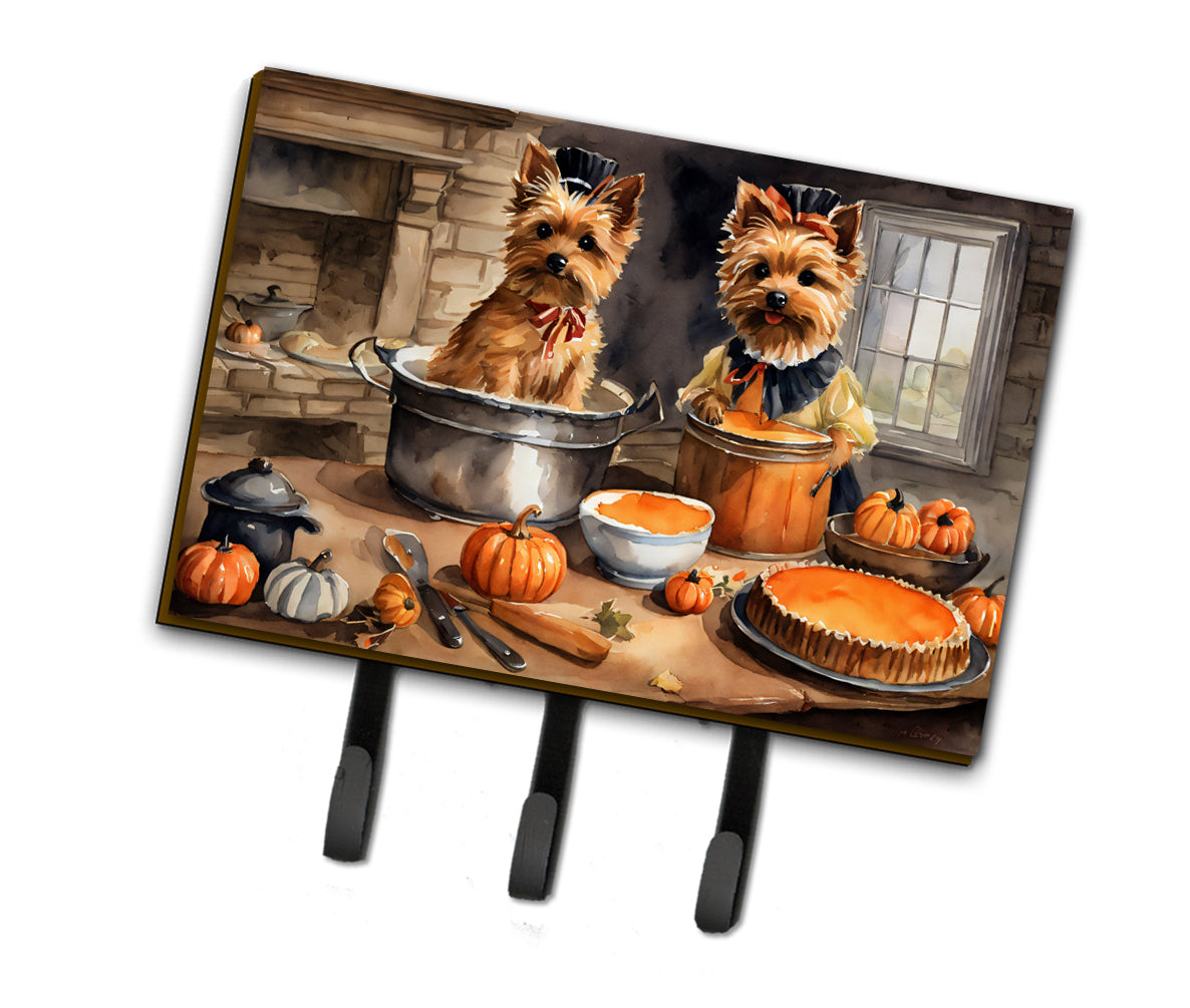 Buy this Norwich Terrier Fall Kitchen Pumpkins Leash or Key Holder