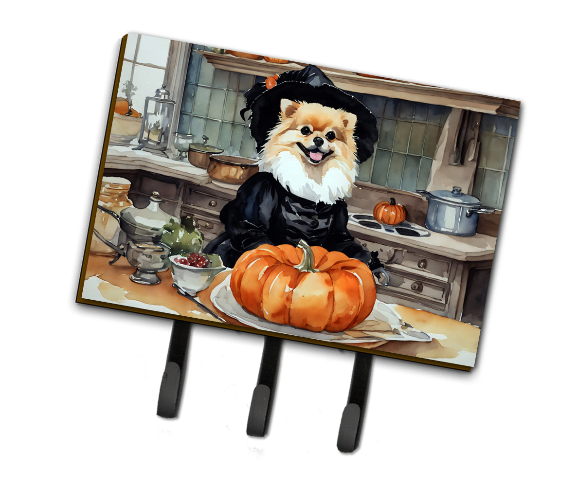 Buy this Pomeranian Fall Kitchen Pumpkins Leash or Key Holder