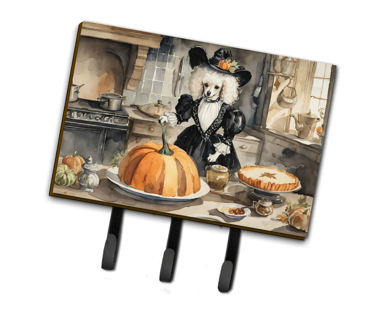 Buy this Poodle Fall Kitchen Pumpkins Leash or Key Holder