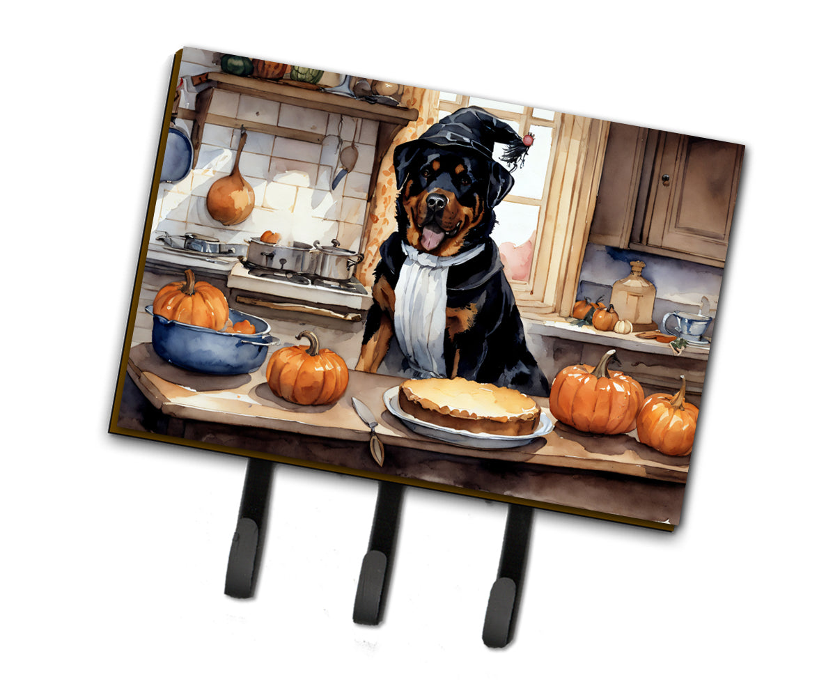 Buy this Rottweiler Fall Kitchen Pumpkins Leash or Key Holder