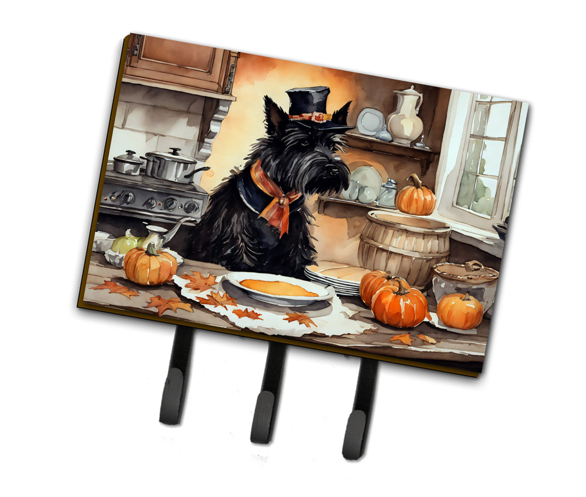 Buy this Scottish Terrier Fall Kitchen Pumpkins Leash or Key Holder