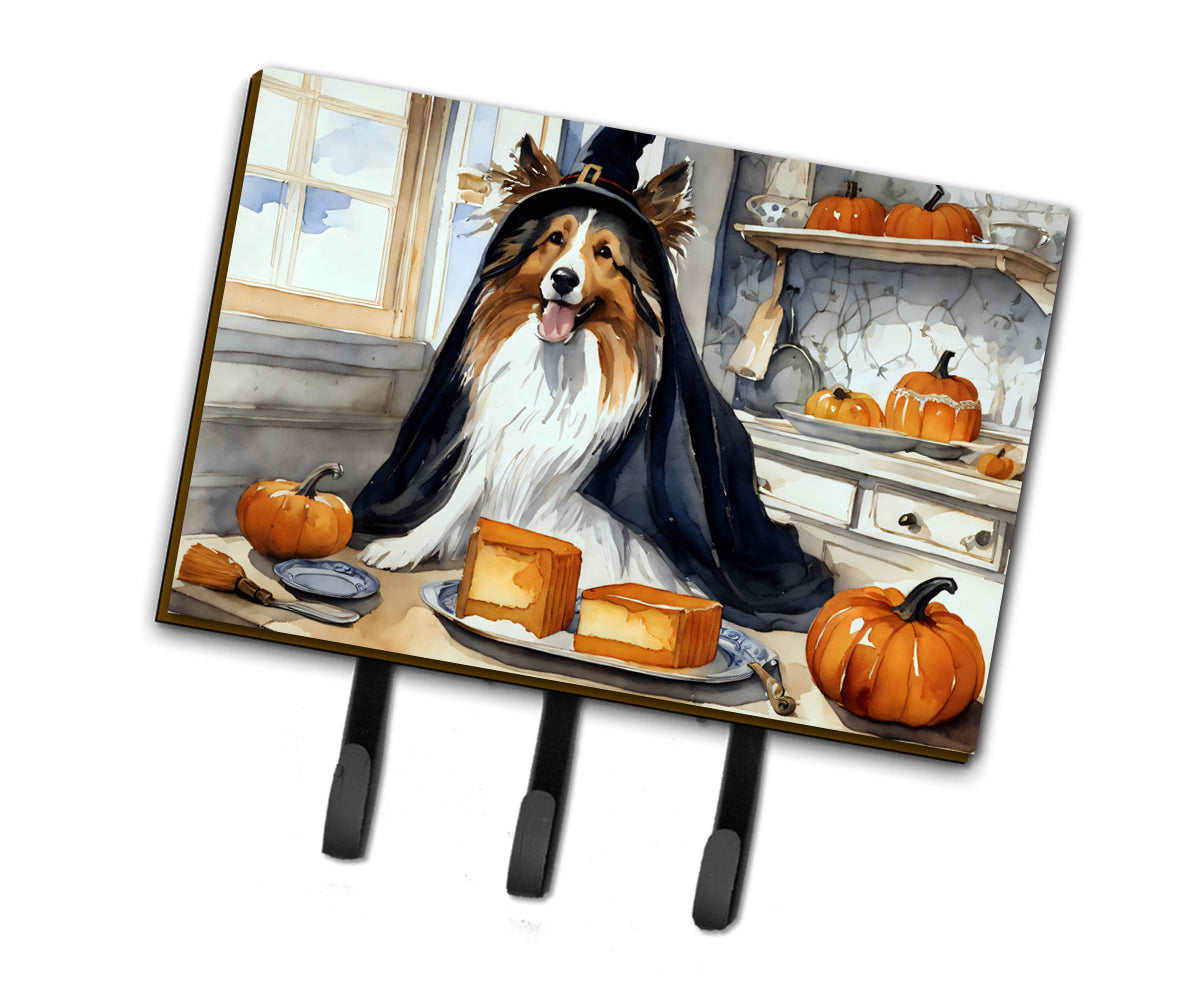 Buy this Sheltie Fall Kitchen Pumpkins Leash or Key Holder