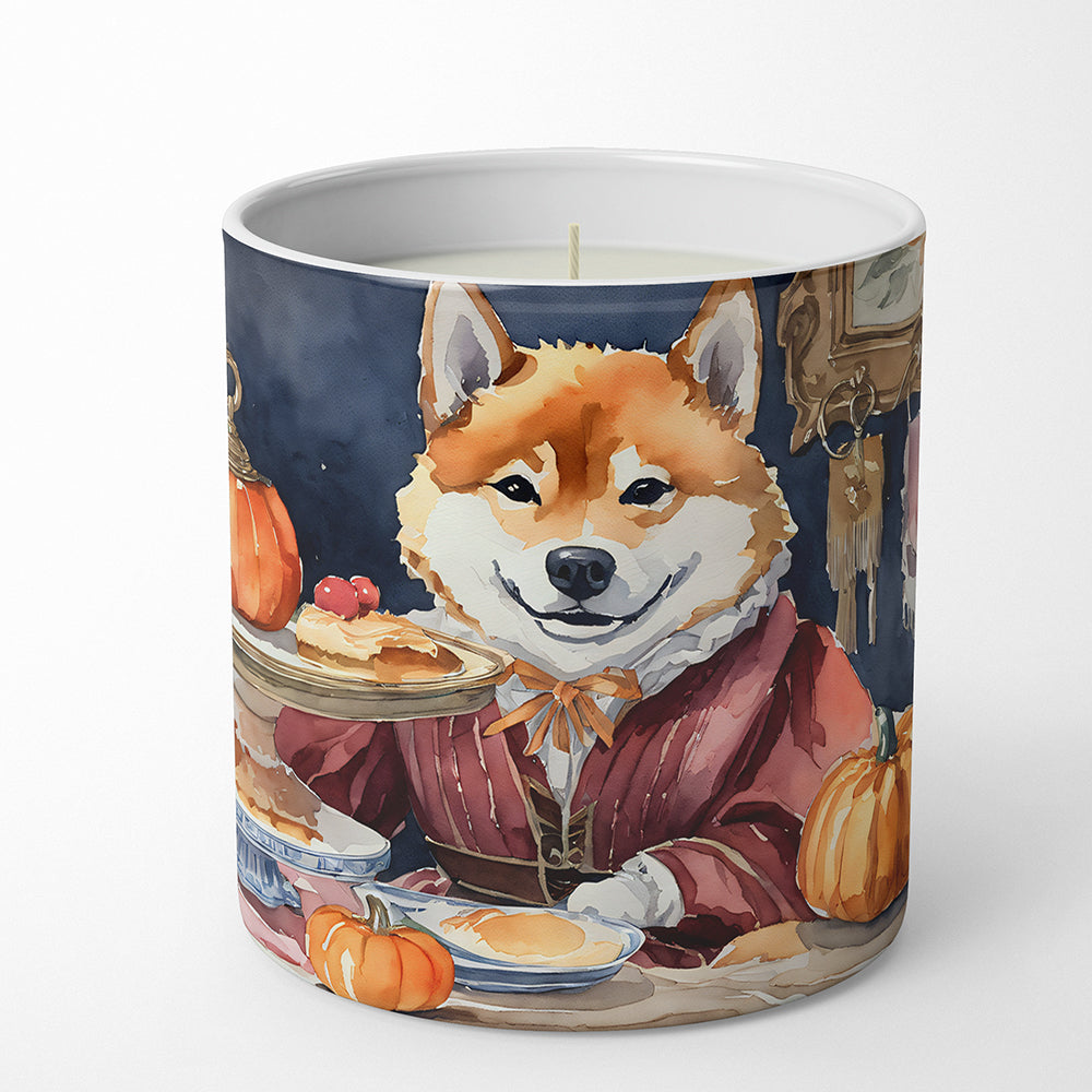 Buy this Shiba Inu Fall Kitchen Pumpkins Decorative Soy Candle