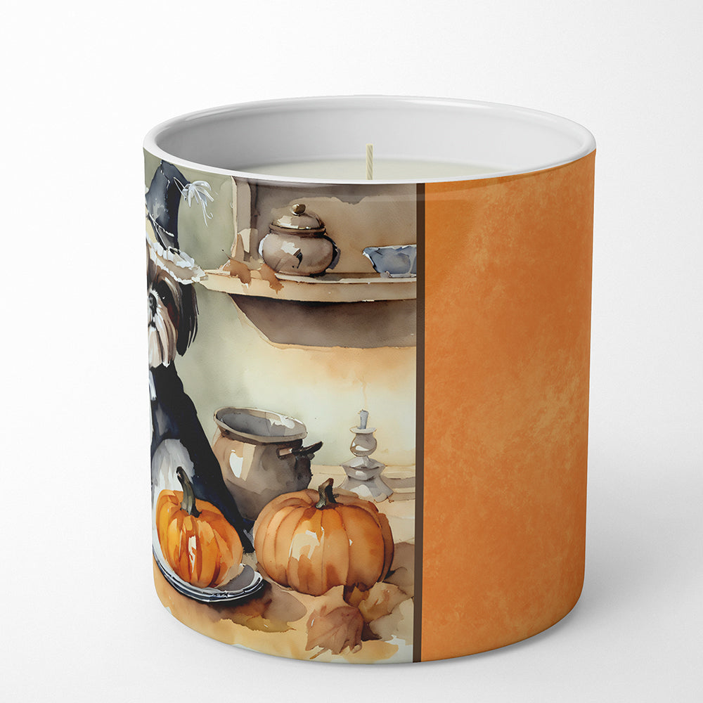 Shih Tzu Fall Kitchen Pumpkins Decorative Soy Candle
