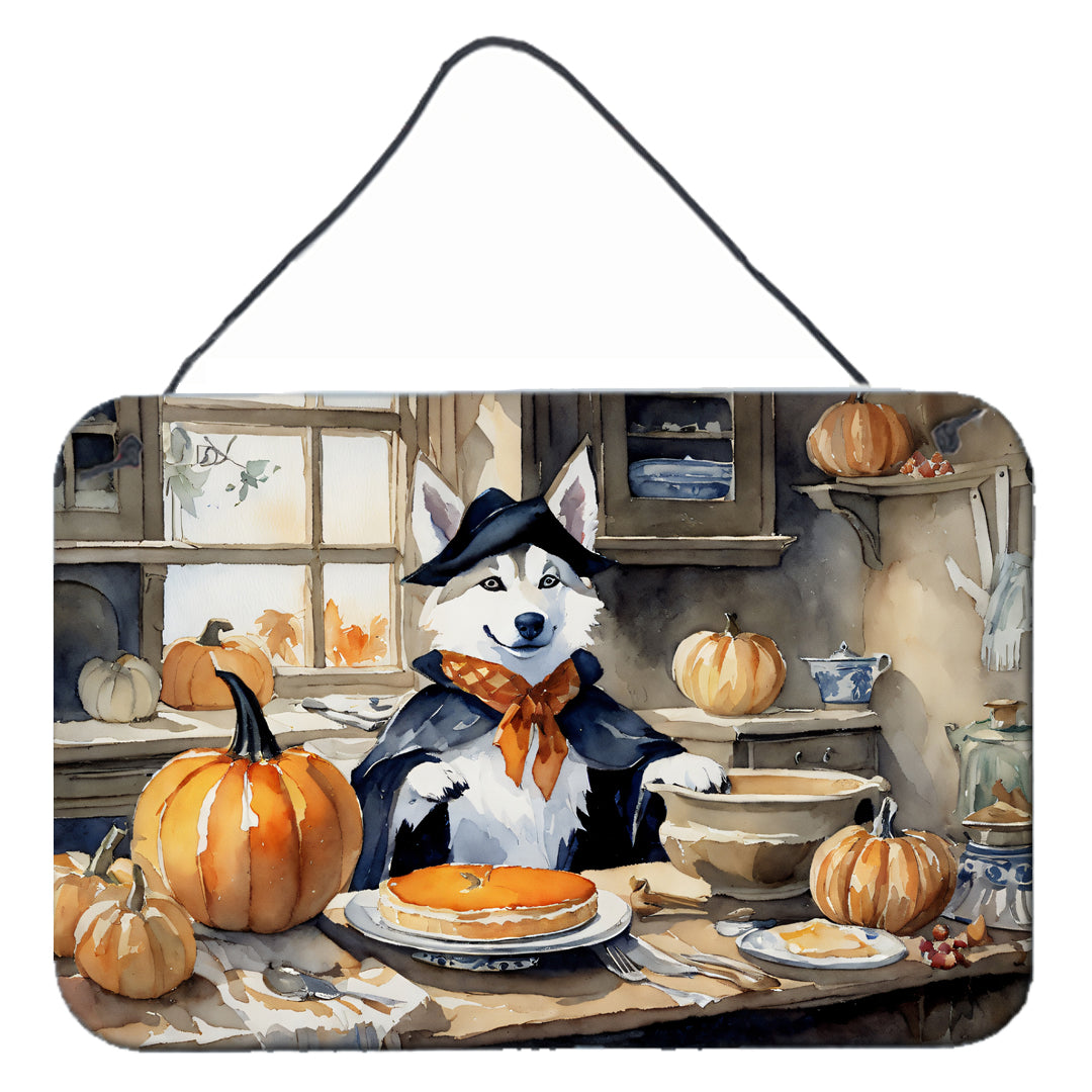 Buy this Siberian Husky Fall Kitchen Pumpkins Wall or Door Hanging Prints