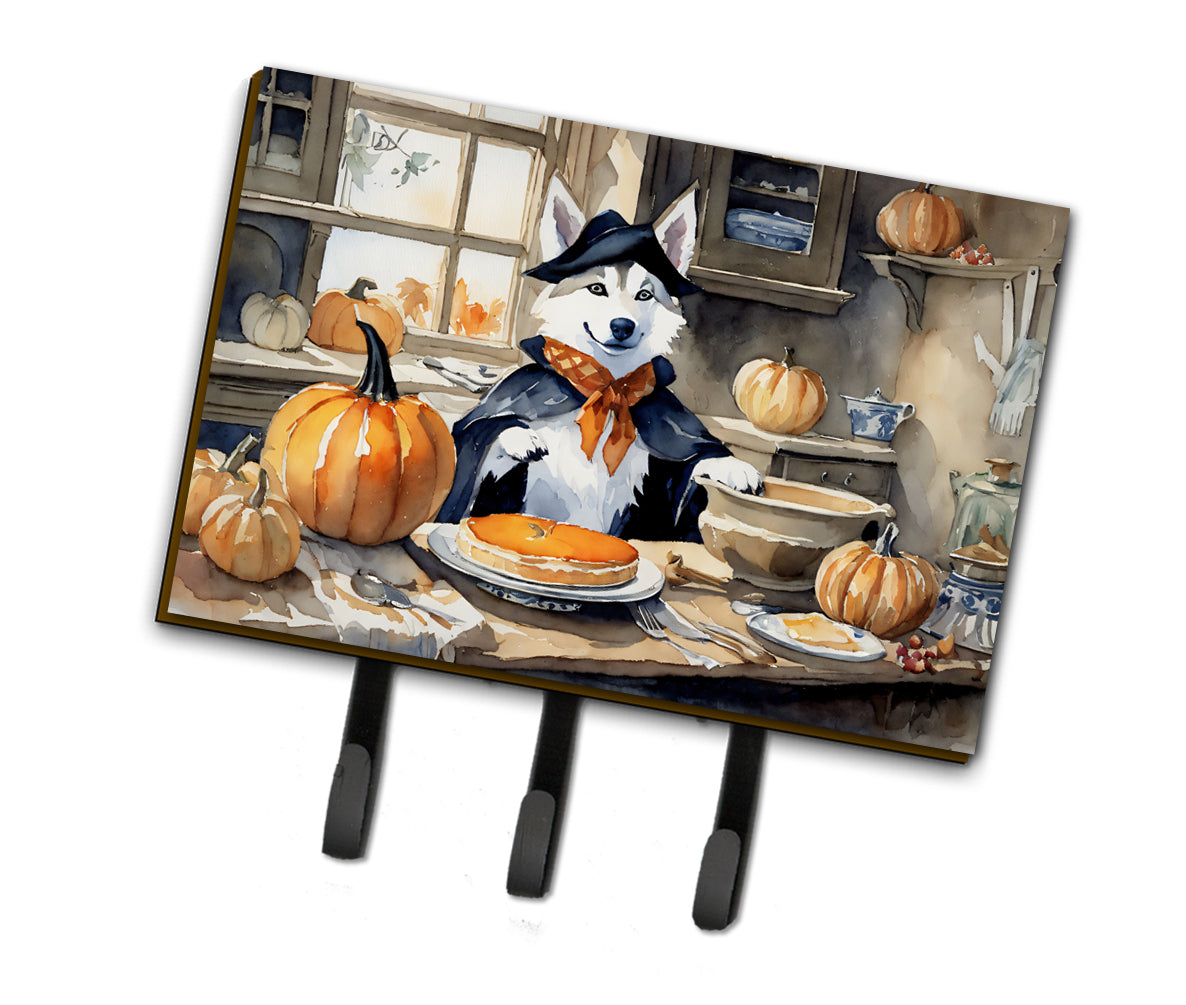 Buy this Siberian Husky Fall Kitchen Pumpkins Leash or Key Holder