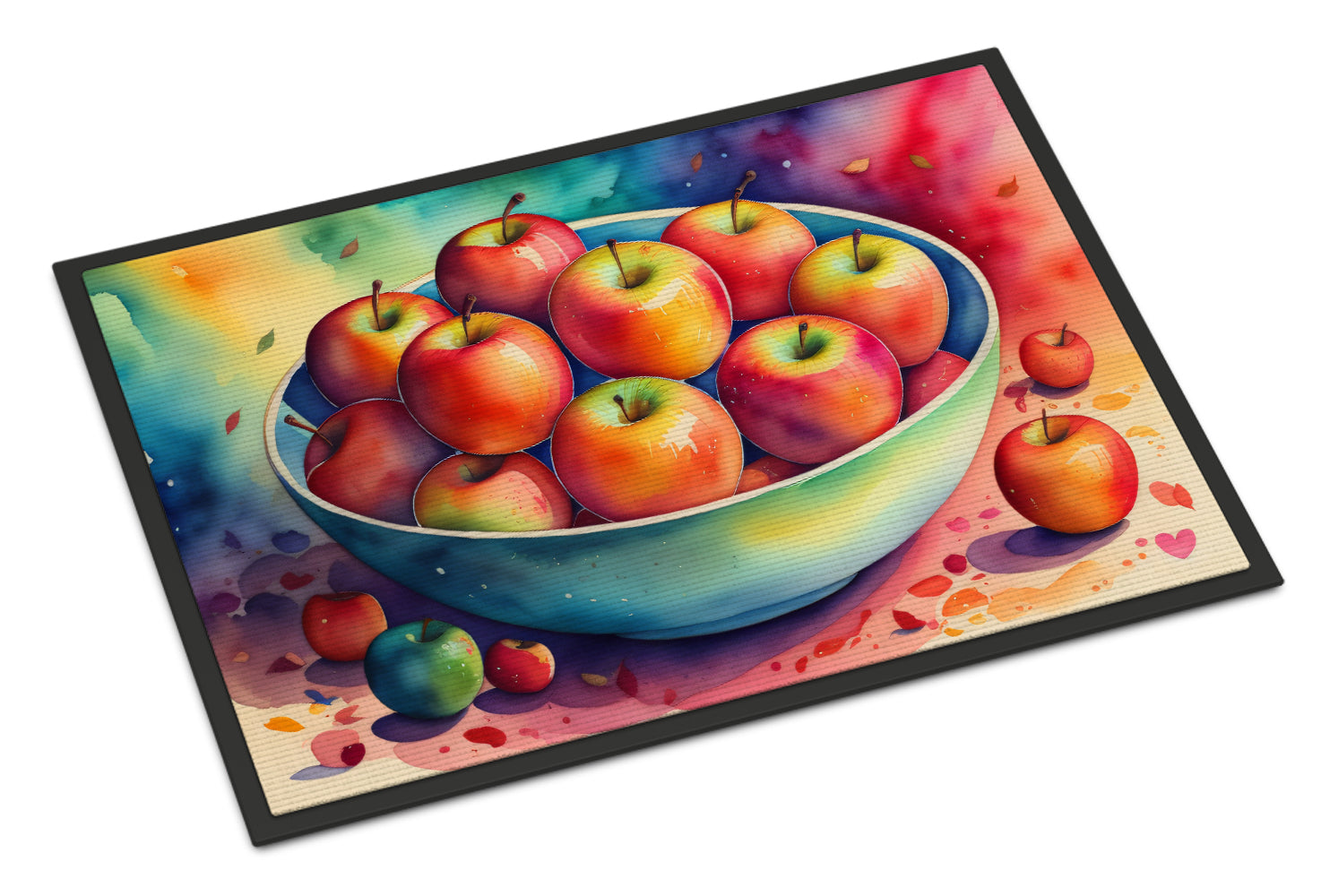 Buy this Colorful Apples Doormat 18x27