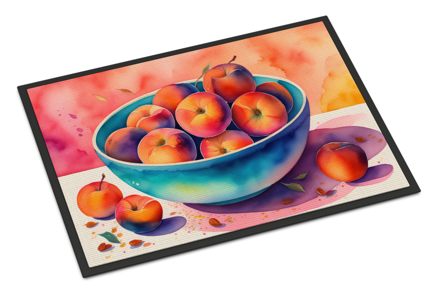 Buy this Colorful Peaches Indoor or Outdoor Mat 24x36