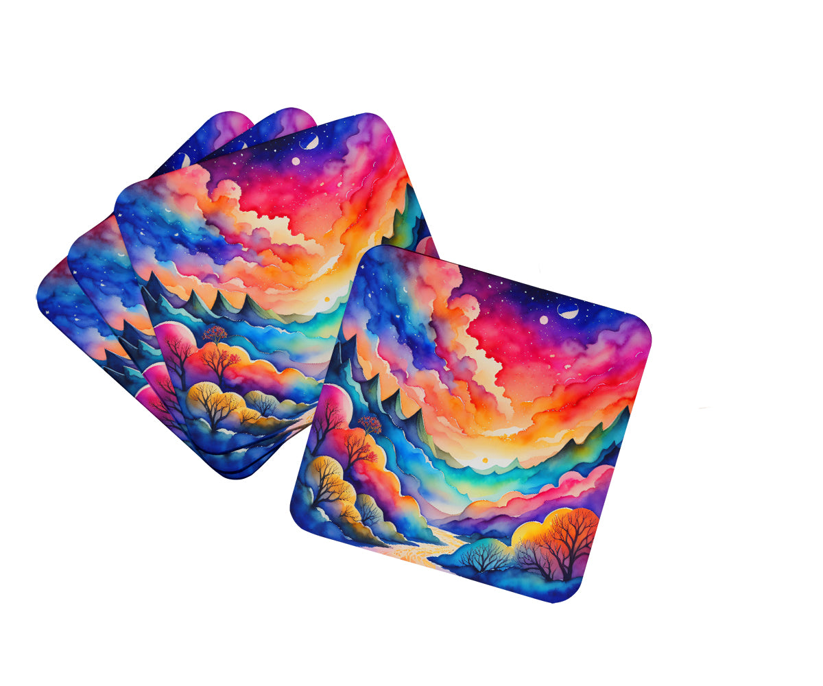 Buy this Colorful Amaranths Foam Coaster Set of 4