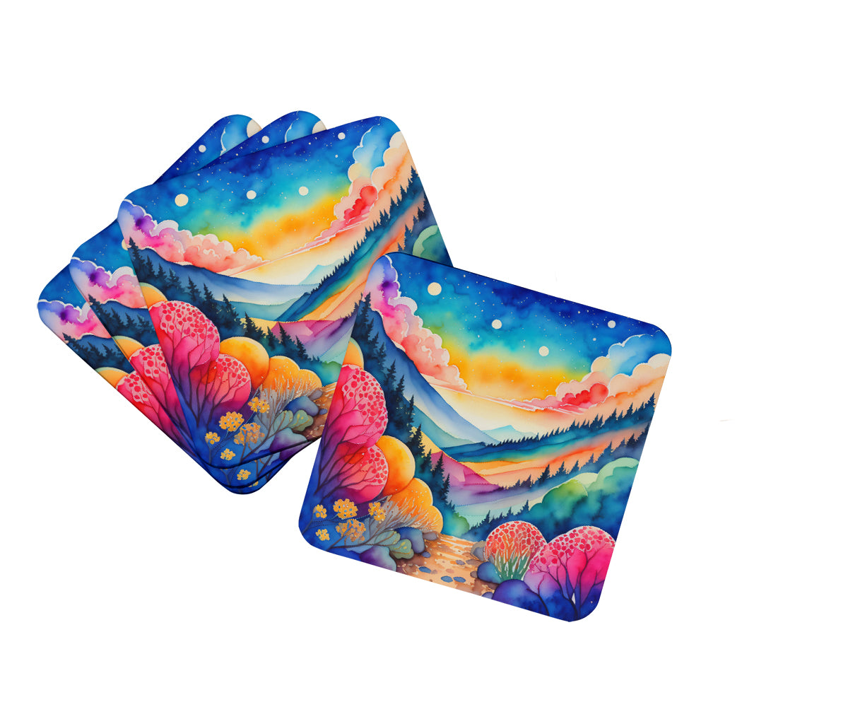 Buy this Colorful Brunia Foam Coaster Set of 4