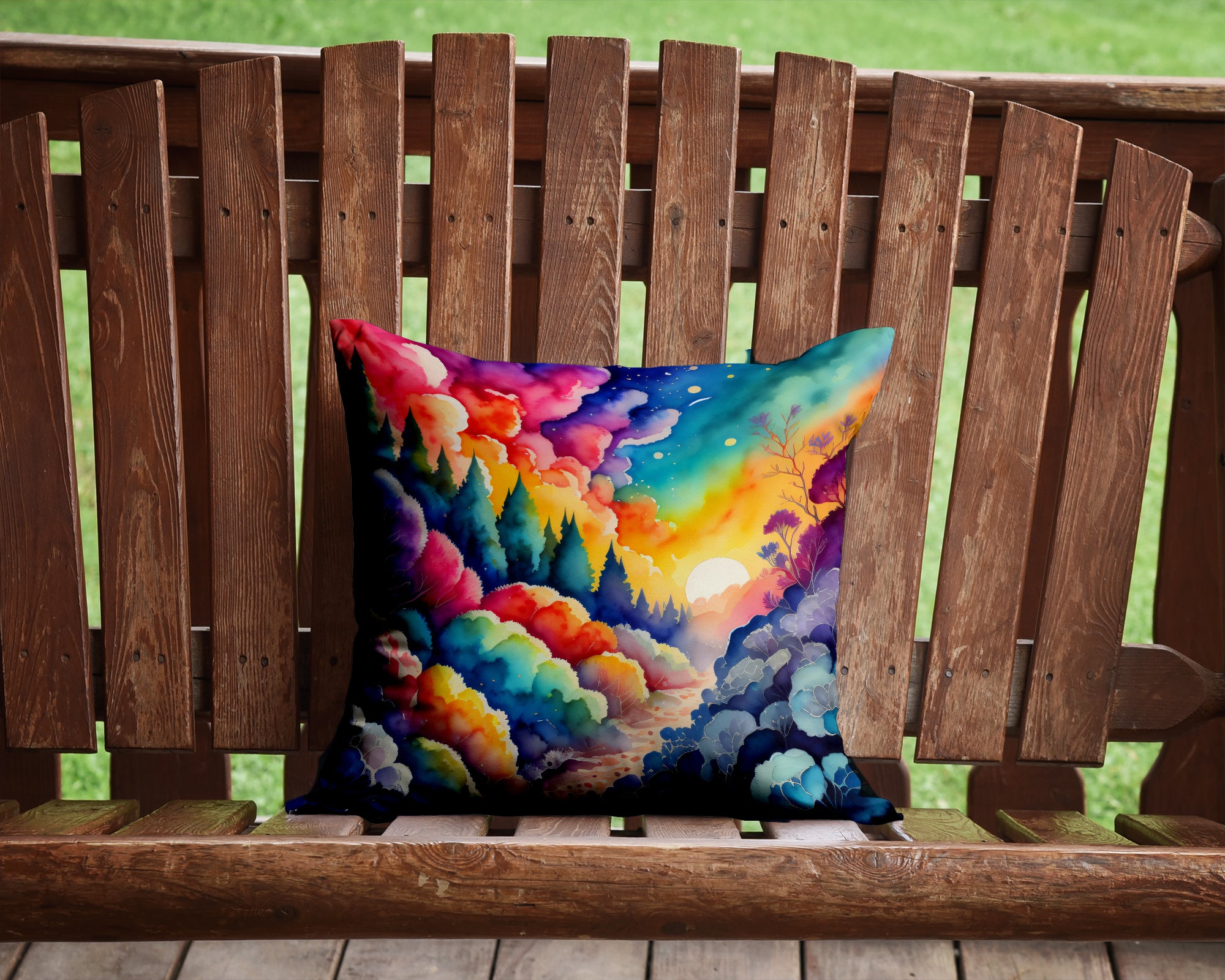 Buy this Colorful Dusty Miller Fabric Decorative Pillow