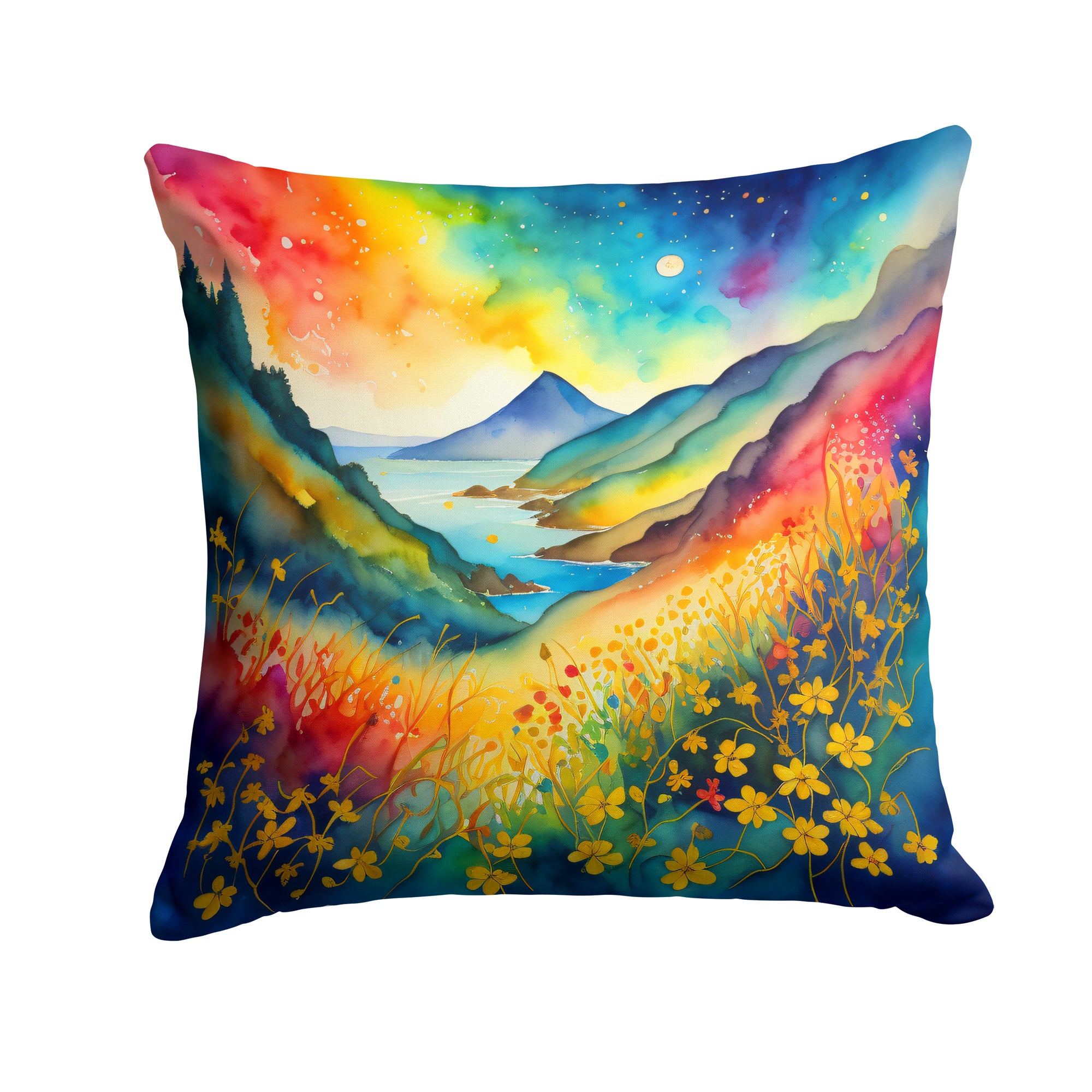 Buy this Colorful Hypericum or St. John�s Wort Fabric Decorative Pillow