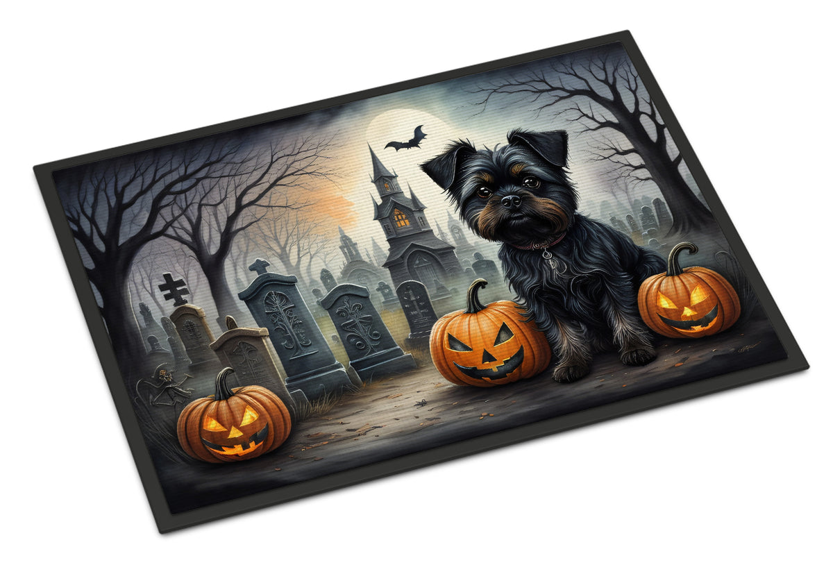 Buy this Affenpinscher Spooky Halloween Indoor or Outdoor Mat 24x36