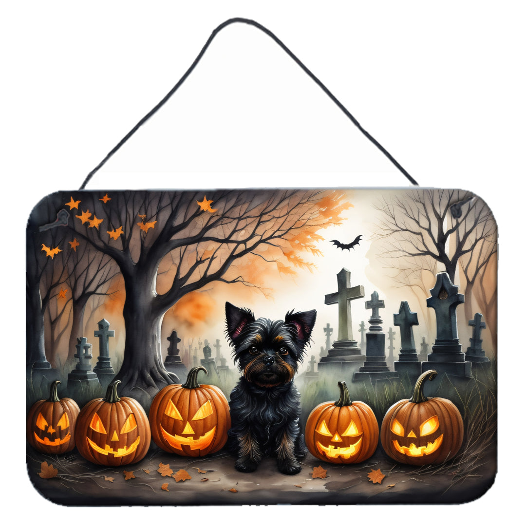 Buy this Affenpinscher Spooky Halloween Wall or Door Hanging Prints