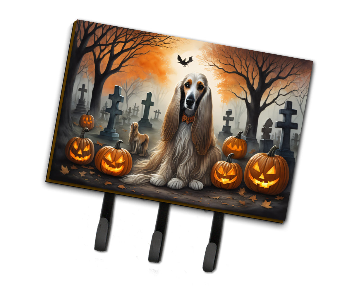 Buy this Afghan Hound Spooky Halloween Leash or Key Holder