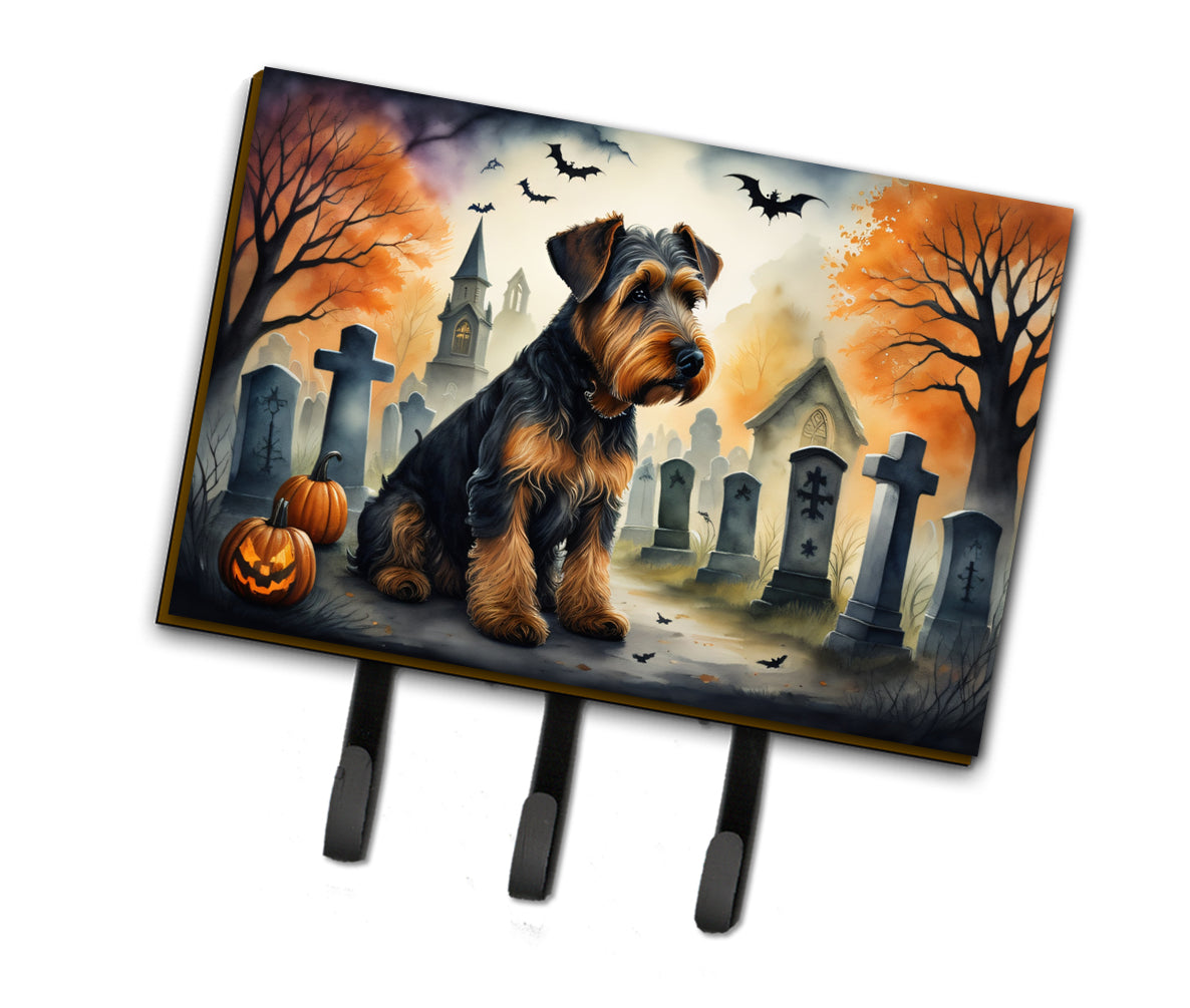 Buy this Airedale Terrier Spooky Halloween Leash or Key Holder