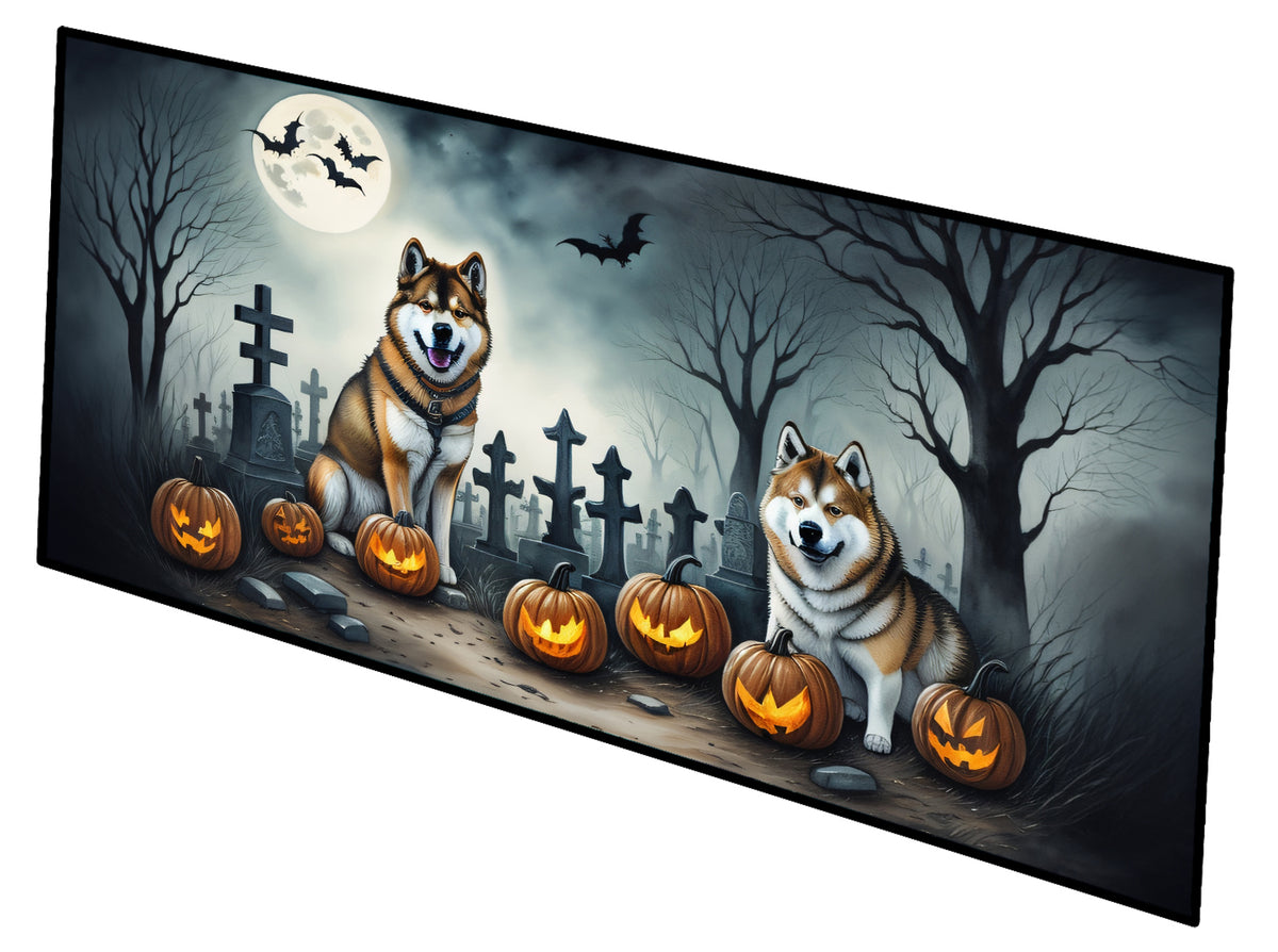 Buy this Akita Spooky Halloween Runner Mat 28x58