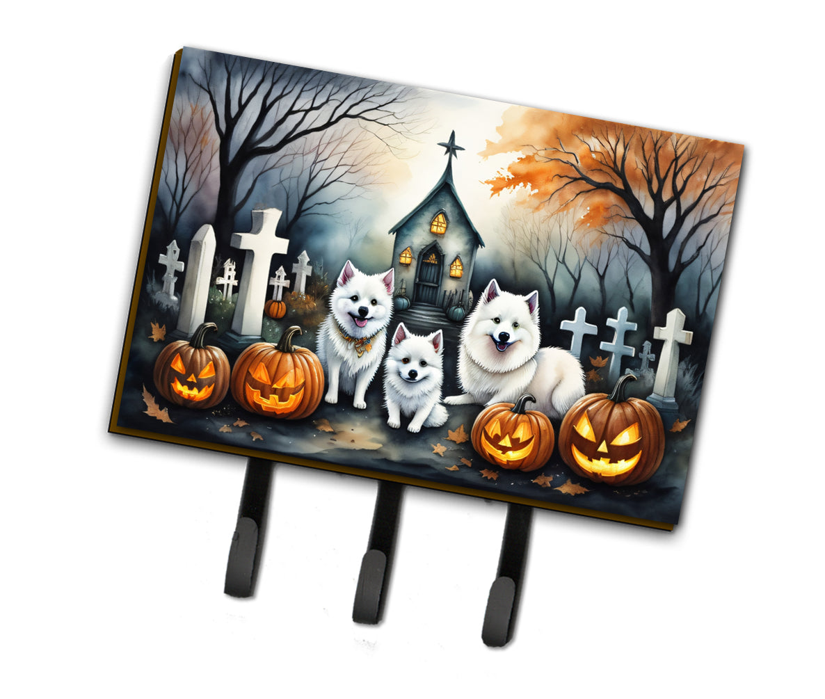 Buy this American Eskimo Spooky Halloween Leash or Key Holder