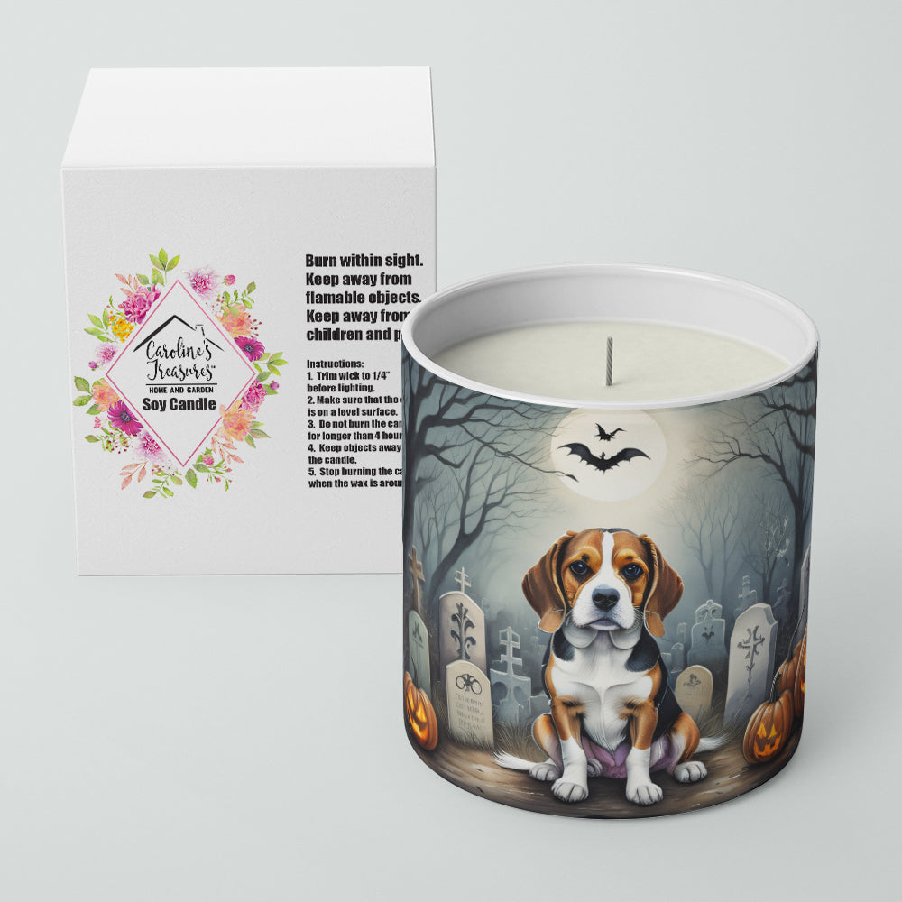 Buy this Beagle Spooky Halloween Decorative Soy Candle
