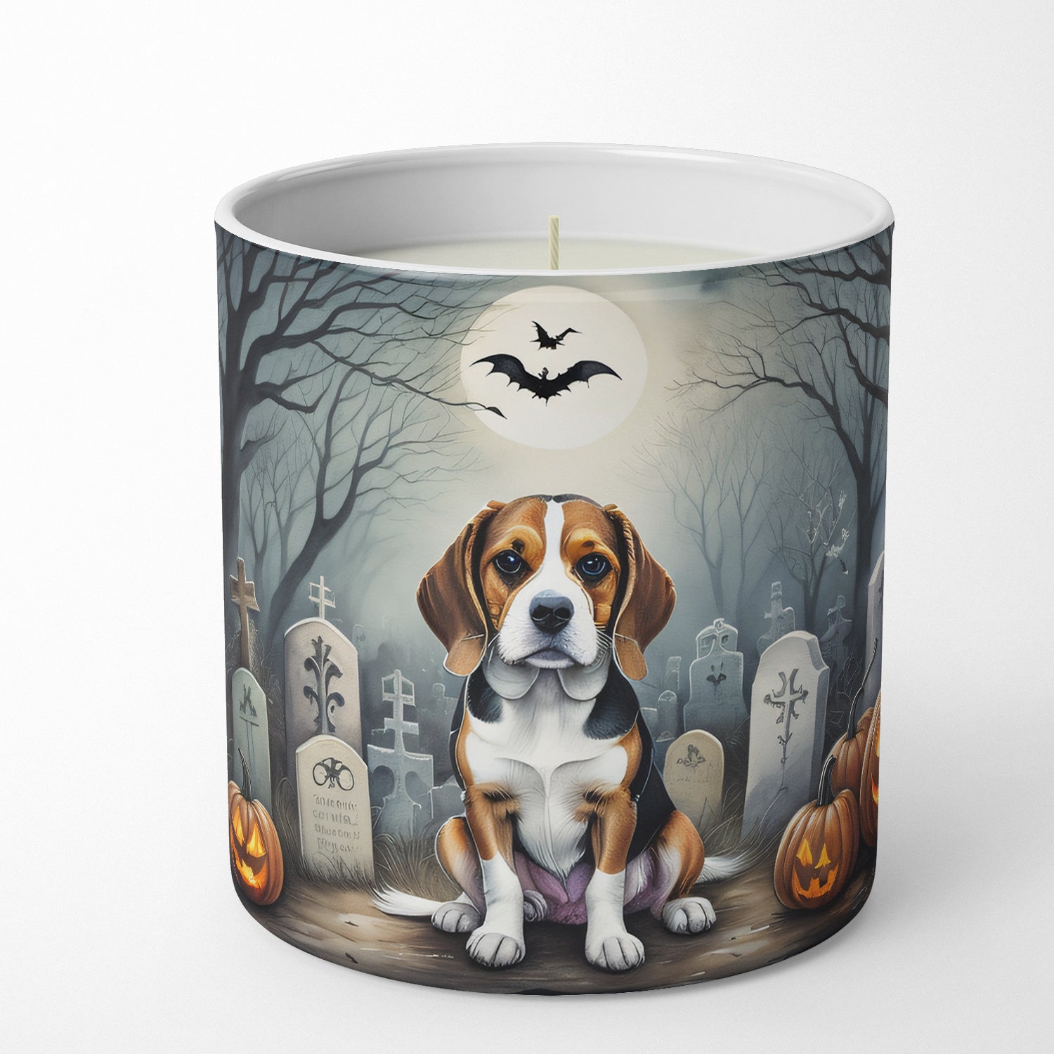 Buy this Beagle Spooky Halloween Decorative Soy Candle